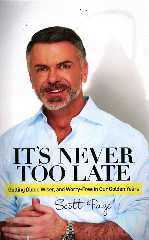 "It's Never Too Late" book cover